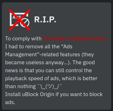 �D��Enhancer for YouTube�Uչ�h���V��r�ع��� �����յ��ȸ��Ҫ��