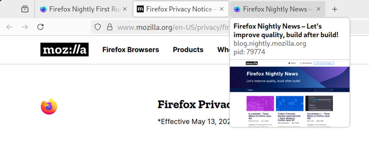 �D������g�[���K��Ҫ֧���x헿��A�[���� �F����Firefox Nightly�Мyԇ